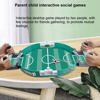 Mini-jeux de football de table, jouets sportifs interactifs pour les jeux de puzzle parent-enfant, match de football double, jeu de football à deux joueurs