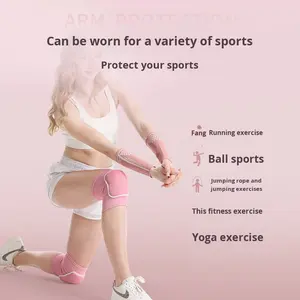 Protezioni per Gomiti e Ginocchia da Pallavolo Antiurto Protezione Professionale Combinazione di Fibre di Poliestere Attrezzatura Protettiva Sportiva - Product Image 4