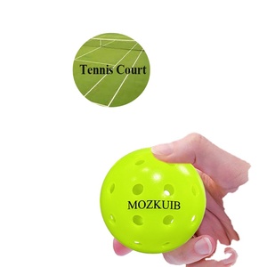 Échantillon gratuit 6 pièces Sac en filet pour pickleball Approuvé par l'USAPA Prix de gros personnalisé Pickleball coloré pour jeu en plein air Pickleball en plastique - Product Image 6