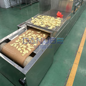 Spot Supply Ginger Slice Microwave Dryer Ginger Slicing and Drying Equipment Ginger Dehydrator Machine - Product Image 1