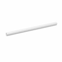 Pailles à boire droites en plastique jetables avec logo personnalisé, 203x6.0mm, paquet en vrac pour les cafés, les fast-foods et les plats à emporter