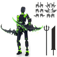 Figurines d'action articulées imprimées en 3D, Lucky Dolls, figurines d'action robotiques articulées, jouet anti-stress pour enfants