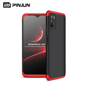 Étui de téléphone en PC mat fin et léger à 360 degrés avec anti-traces de doigts et antichoc pour <span class=keywords><strong>Poco</strong></span> F7 M7 X7 X6 C65 C71 <span class=keywords><strong>M3</strong></span> Pro - Product Image 2