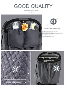 Cochecito de bebé universal, cubierta de lluvia, cubierta de tormenta, portabebés, cubierta de parabrisas, cochecito de bebé, impermeable cálido de <span class=keywords><strong>invierno</strong></span> - Product Image 4