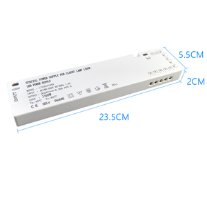 Nuevo Controlador LED de 24V 150W, Controlador de Voltaje Constante, Fuente de Alimentación Conmutada para Armarios y Gabinetes - Product Image 2
