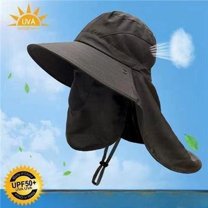 Nouveau design chapeaux de soleil Protection UV chasse en plein air casquette de pêche pour hommes femmes randonnée Camping visière seau séchage rapide pêcheur chapeaux - Product Image 5
