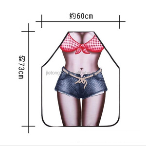 Delantales Impermeables para Niñas con Estampado de <span class=keywords><strong>Bikini</strong></span> Sexy, Disfraz de Sirvienta, Vestido <span class=keywords><strong>Delantal</strong></span> - Product Image 5