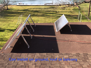Support de montage solaire réglable au sol pour toit Tripsolar anodisé, résistant au vent de 60 m/s et à la neige de 1,4 KN/m² pour système de montage solaire - Product Image 4