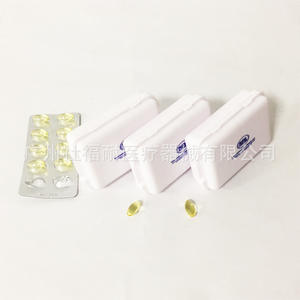 Piluliers portables en plastique à 10 compartiments personnalisés pour les voyages d'affaires, pour des étuis de rangement de pilules personnalisés - Product Image 3