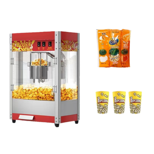 Máquina de <span class=keywords><strong>Palomitas</strong></span> de Maíz Comercial Totalmente Automática Más Popular para Cafeterías con Sartén Antiadherente - Product Image 1