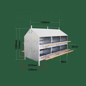Tùy Chỉnh Nhà Thời Tiết Bằng Chứng Ngoài Trời Gia Cầm Lồng Kim Loại Gà Làm Tổ Hộp Cho Đặt Gà Cuộn Đi Trứng Gia Cầm Trang Trại - Product Image 4