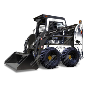 0.4m3 Bucket Mini <strong>Skid</strong> <strong>Steer</strong> <strong>High</strong> Hydraulic <strong>Flow</strong> Oj60 850kg <strong>Skid</strong> <strong>Steer</strong> Loader With CE Certificate