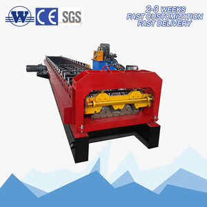 Customized Floor Steel Deck Roll Forming Machine Full Automatic Floor Tile Making Machine Floor Deck Tile Making Machine - Product Image 1