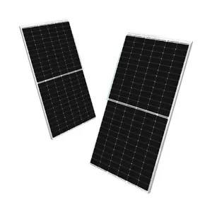 Tất cả các tấm pin mặt trời hai mặt kính màu đen PV modul chứa 400Watt 450W 500W panelsolar với kho EU Đức