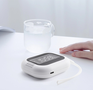 Radio-réveil à vibrations avec bruit blanc et batterie rechargeable, écran LCD numérique - Product Image 5