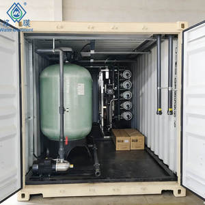 10 m3/H 20 m3/H sistema di trattamento dell'acqua pura containerizzato acqua di mare desalinizzazione RO macchina contenitore <span class=keywords><strong>impianto</strong></span> di <span class=keywords><strong>osmosi</strong></span> inversa - Product Image 3