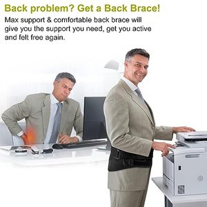 Có thể điều chỉnh 3 mức nhiệt 5000mAh có thể sạc lại pin hoạt động nước nóng eo hỗ trợ vành đai massage người lớn với 3 mức nhiệt - Product Image 6