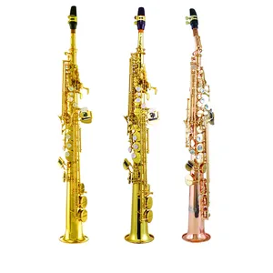 Sorano saxophone, gold lacquer