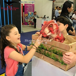 Lifesize Baby Dinosaur Hand <strong>Puppet</strong> of Animatronic <strong>Dragon</strong> for Sale - Product Image 3