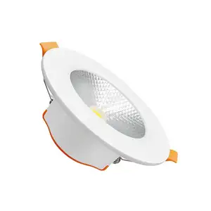 6w nouveau design trimless led encastré vers le bas lumière réglable plafonniers 6w 3in1 température de couleur intérieur chambre downlight