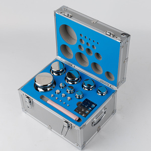 F1 F2 Pesas de laboratorio estándar Balanzas de calibración Equipo de pesaje de acero inoxidable - Product Image 2