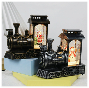 Decorazioni Natalizie <span class=keywords><strong>in</strong></span> Cristallo, Sfere di Cristallo, Luci a Fiocco di Neve, Ornamenti da Tavolo Dipinti a Mano, Regali Artistici Creativi - Product Image 6