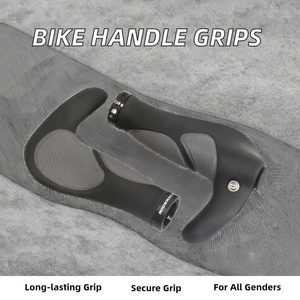 Puños de manillar de bicicleta con bloqueo de doble cara, característica de seguridad, empuñaduras de goma para bicicletas de montaña y de carretera - Product Image 2