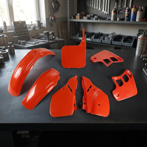 XFUN per CR250/CR90 1988-1989 Kit Plastica Arancione Accessori Moto Italia HOKIT092121-4705 - Product Image 2