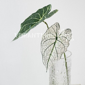 Calla Lily Feuille Fleurs Artificielles <span class=keywords><strong>Mousse</strong></span> Plastique Style Forêt Feuillage Décoration De Mariage Halloween Plantes Vert Artificiel Vert - Product Image 6