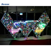 Bescan Full-Color 3D LED Display Mobile DJ Booth Muebles para discotecas