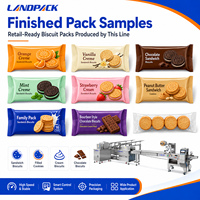Machine de tri, d'alimentation, d'emballage et de conditionnement automatique pour craquelins, biscuits, gaufrettes, sandwichs et biscuits en forme de coussin