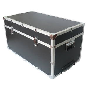 Custom <strong>Aluminum</strong> Flight Hard Case <strong>Trolley</strong> Case With Custom Foam For Device - Product Image 4
