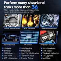 Lector de Códigos OBD2 D7 V2.0 CANFD DOIP, Herramienta de Diagnóstico de Todos los Sistemas, Codificación de ECU, Programación de Llaves, Escáner OBD2 Solo para Europa