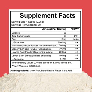 Wholesale Daily Gut Health Powder with L-Glutamine Digestive Support Promotes Absorption Nutrition Powder Drink - Product Image 6