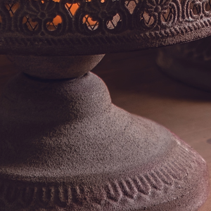 Decorwell mộc mạc sắt handmade dây Lưới rỗng đa chức năng người giữ ngọn nến & <span class=keywords><strong>planter</strong></span> đứng cho home & Garden trang trí - Product Image 6