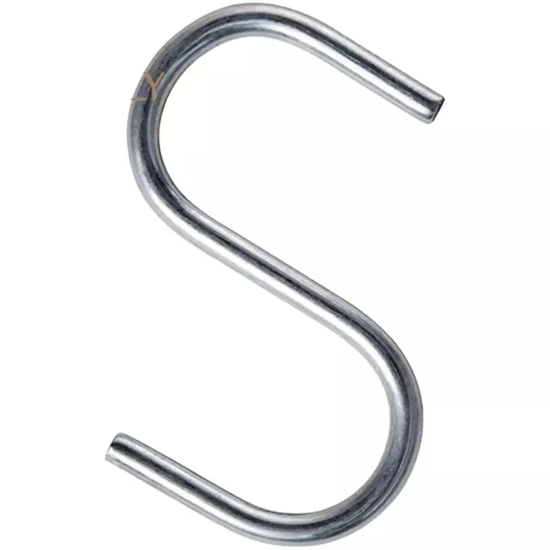 Manufacturer Stainless Steel wire Metal S Hanger hook J hook S shape metal hook hardware