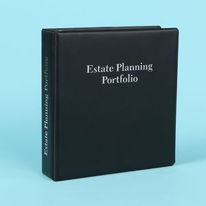 Porte-documents A4 en <span class=keywords><strong>cuir</strong></span> à 3 anneaux avec logo personnalisé pour la planification des affaires et du patrimoine, <span class=keywords><strong>organisateur</strong></span> de documents pour fournitures de <span class=keywords><strong>bureau</strong></span> et juridiques - Product Image 2