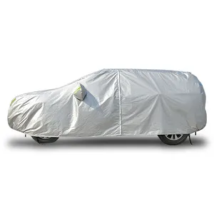 Microfibre Roof Car Cover Custom étanche extérieur anti-poussière noir - Product Image 5
