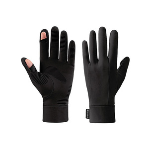 Gants de ski d'hiver, coupe-vent, thermiques, chauds, convertibles, sans doigts, compatibles avec les écrans tactiles - Product Image 2