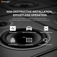 Adaptador de Preamplificador de Fibra Óptica Ewaygps MOST150, Decodificador de Audio para Actualización de Estéreo de Coche, CarPlay para Volkswagen MOQ 866 257
