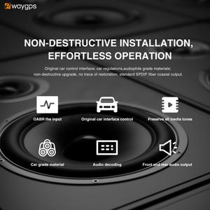 Adaptateur préamplificateur à fibre optique Ewaygps MOST150, mise à niveau de l'autoradio, décodeur audio, CarPlay pour Volkswagen MOQ 866 257 - Product Image 3