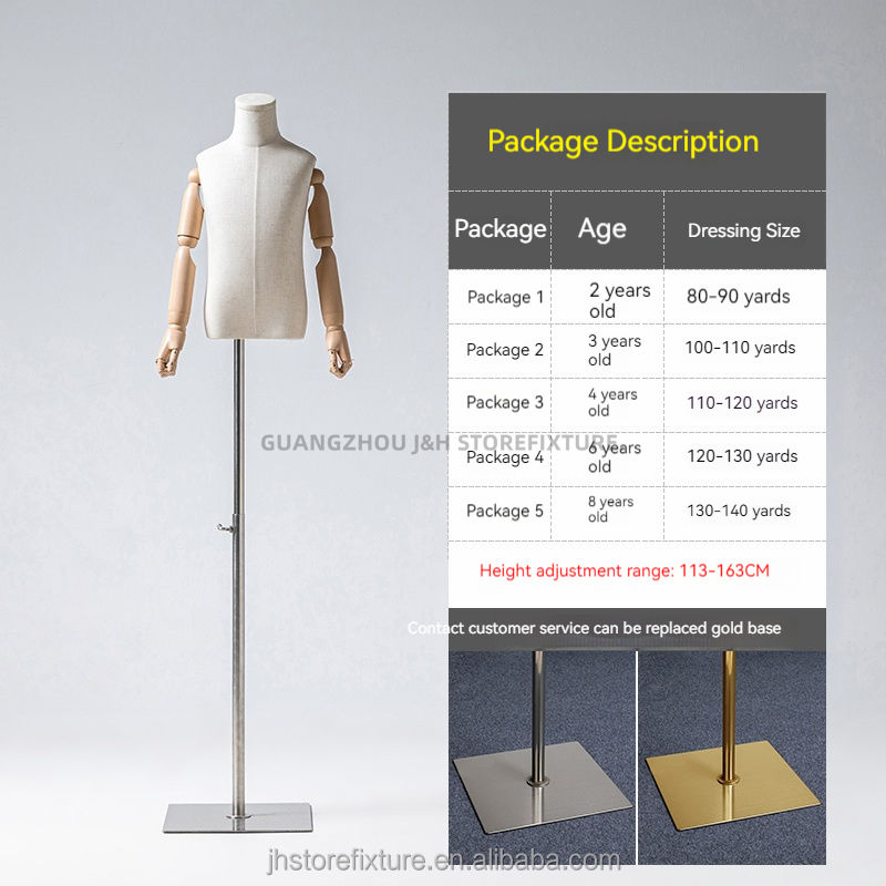 WWitou bras avec tête argent base carrée