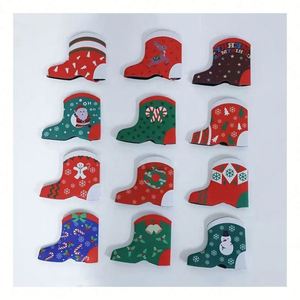 Custom Logo Christmas Sublimation Can Cooler Shoe and <b>Boot</b> Shape Stubby <b>Holder</b> Promotional Tool Kit - Product Image 1