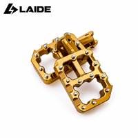 Repose-pieds en aluminium anodisé CNC LB X E-Bike avec clous antidérapants pour Sur Ron Light Bee X S, pièces de rechange pour repose-pieds de moto