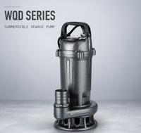 Pompa Limbah Submersible Stainless Steel WQD25-15-2.2F 2.2KW 3HP Motor Kawat Tembaga 100% Kabel 7M dengan Saklar Pelampung Outlet 3 Inci