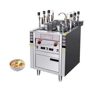 Drop In 6 Hole Pasta Automatic Gas Noodle Boiler