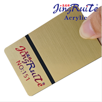 Feuille acrylique bicolore laserable de 3,0 mm pour un marquage industriel robuste |   Finition : Mat |   Service : Découpe/Gravure