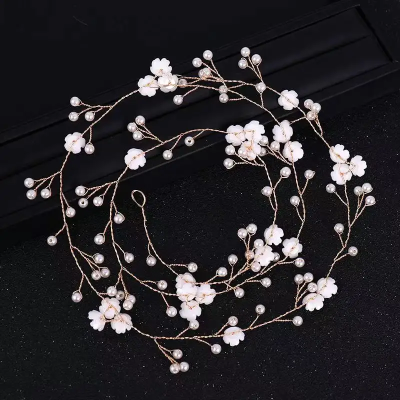 Bloem Haarband Trouwjurk Accessoires Bruid Sieraden Hoofdtooi Bruiloft Accessoires Groothandel