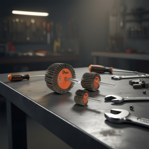 Disco Abrasivo Cilíndrico de 40x30mm con Eje de 6mm, Grano A30, Tamaño 60 - Product Image 3