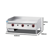 Plaque de cuisson à gaz en acier inoxydable pour hôtel et restaurant / Gril de table professionnel pour cuisine commerciale pour la cuisson des aliments